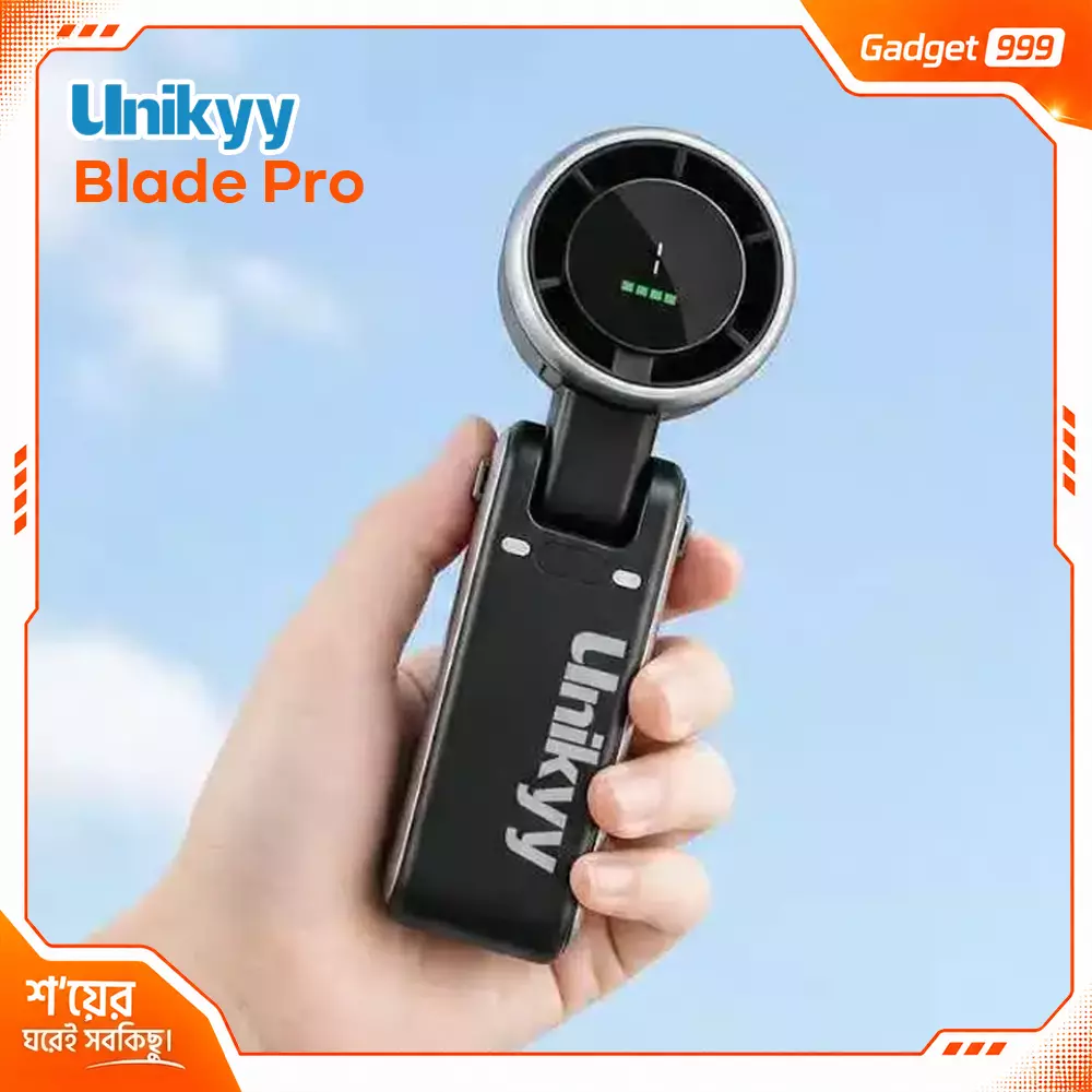 Brushless Turbo Fan Unikyy Blade Pro 3600mAh Digital Display (স্পেশাল অফার প্রাইস-সীমিত স্টক)
