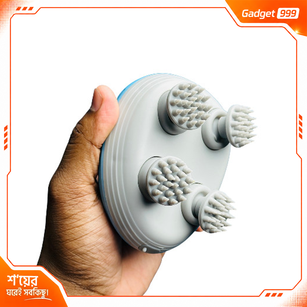 আরামদায়ক Smart Electric Scalp Massager Head Massager 96 Silicone Nodes
